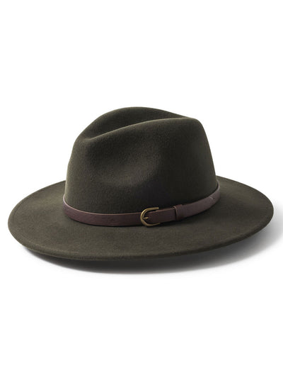 Adventurer Wool Felt Fedora, Turf
