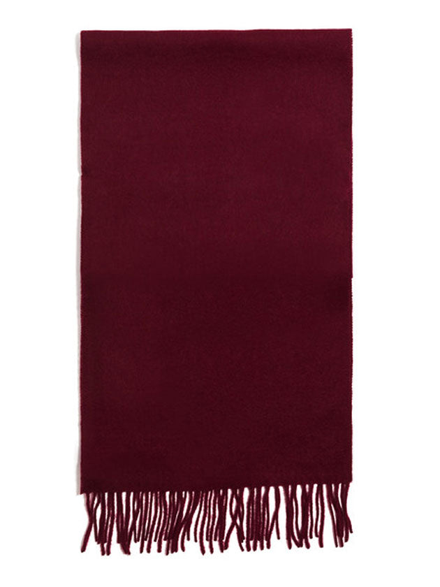 Failsworth Lambswool Scarf, Wine