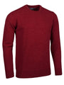 Glenmuir 1891 Morar Crew Neck Lambswool Sweater, Poppy Melange