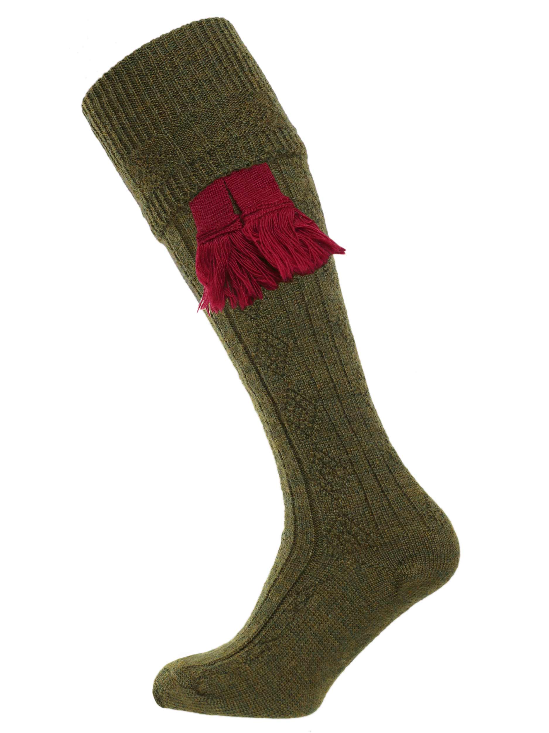 The Beater Shooting Sock , Greenacre