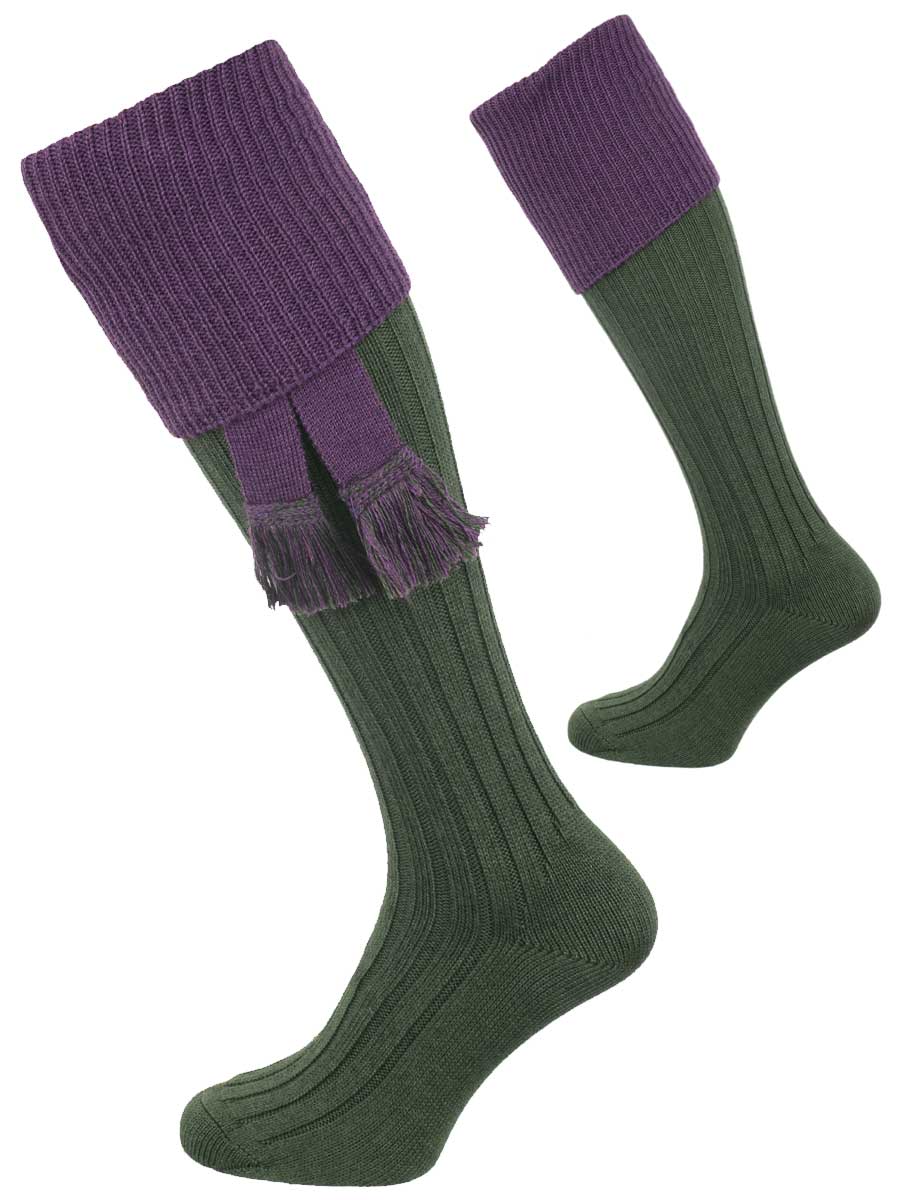 The Lomond Shooting Sock - Spruce & Thistle