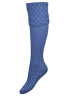 The Lady Rannoch Shooting Sock, Denim