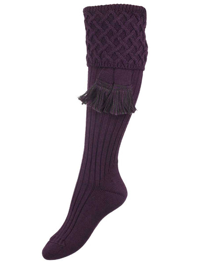 The Lady Rannoch Shooting Sock, Thistle
