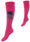 The Lady Rannoch Shooting Sock, Fuchsia