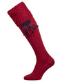The Chelsea Shooting Sock - Deep Red
