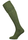 The Chelsea Merino Wool Shooting Sock, Moss Mix Marl