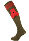 The Penrith Shooting Sock - Regal