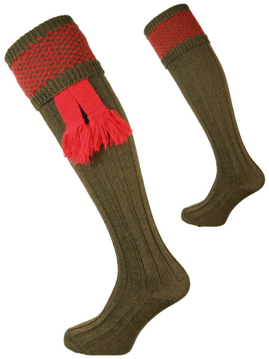 The Penrith Shooting Sock - Regal