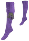The Lady Harris Shooting Sock, Lavande