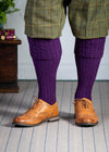 The Skye Cashmere Shooting Sock, Knight
