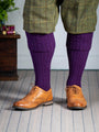 The Skye Cashmere Shooting Sock, Knight