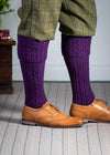 The Skye Cashmere Shooting Sock, Knight
