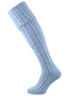 The Skye Cashmere Shooting Sock, Studio Blue
