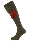 The Rannoch Shooting Sock, Spruce