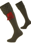 The Rannoch Shooting Sock, Spruce