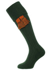 The Allensmore Cotton Cushion Foot Shooting Sock - Conifer