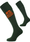 The Allensmore Cotton Cushion Foot Shooting Sock - Conifer