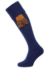 The Allensmore Cotton Cushion Sole Shooting Sock - Inky