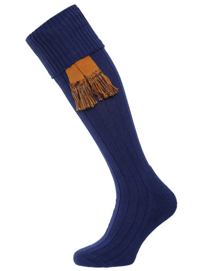 The Allensmore Cotton Cushion Sole Shooting Sock - Inky