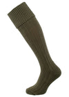 The Allensmore Cotton Cushioned Sole Shooting Sock , Olive