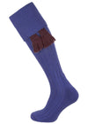 The Allensmore 'Royal Blue' Cotton Cushion Foot Shooting Sock