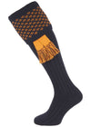 The Boughton 'Navy & Ochre' Shooting Sock