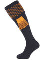 The Boughton 'Navy & Ochre' Shooting Sock