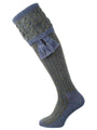 The Reiver Shooting Sock, Blue Lovat