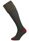 The Ambassador Merino Wool Shooting Sock - Hunter