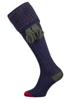 The Ambassador Merino Wool Shooting Sock, Navy
