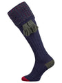 The Ambassador Merino Wool Shooting Sock, Navy