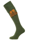 The Dodmarsh Cotton Shooting Sock, Moss