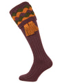 The Bowhill Thistle, Merino Blend Shooting Sock
