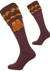 The Bowhill Thistle, Merino Blend Shooting Sock