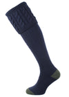 The Sutherland Cushion Foot Shooting Sock, Navy Blue