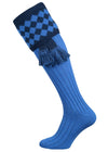 The Fownhope Shooting Socks and Garter, Azure