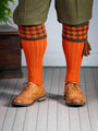 The Fownhope Shooting Socks and Garter, Nasturtium