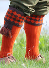 The Fownhope Shooting Socks and Garter, Nasturtium