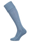The Dormington Cushion Sole Cotton Shooting Sock, Airforce Marl