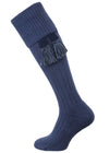 The Dormington Cushion Sole Cotton Shooting Sock, Ink Marl