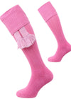 The Bosbury Cotton Cushion Foot Shooting Sock, Flamingo