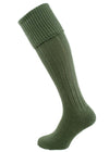 The Bosbury Cotton Cushion Foot Shooting Sock, Moss