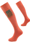 The Bosbury Cotton Cushion Foot Shooting Sock, Pumpkin