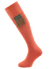 The Bosbury Cotton Cushion Foot Shooting Sock, Pumpkin