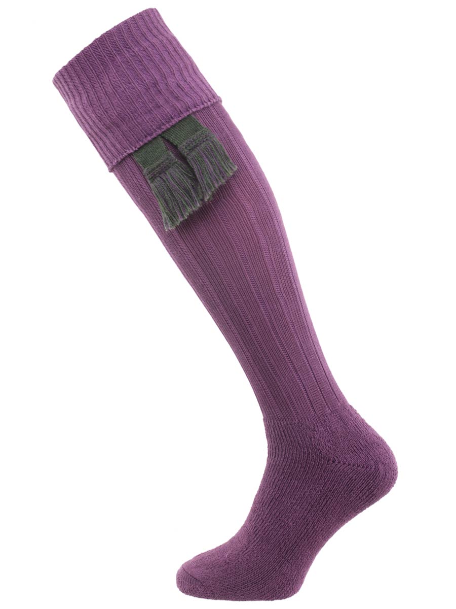 The Bosbury Cotton Cushion Foot Shooting Sock, Teasel