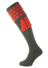 The Grenadier Merino Wool Shooting Sock, Hunter