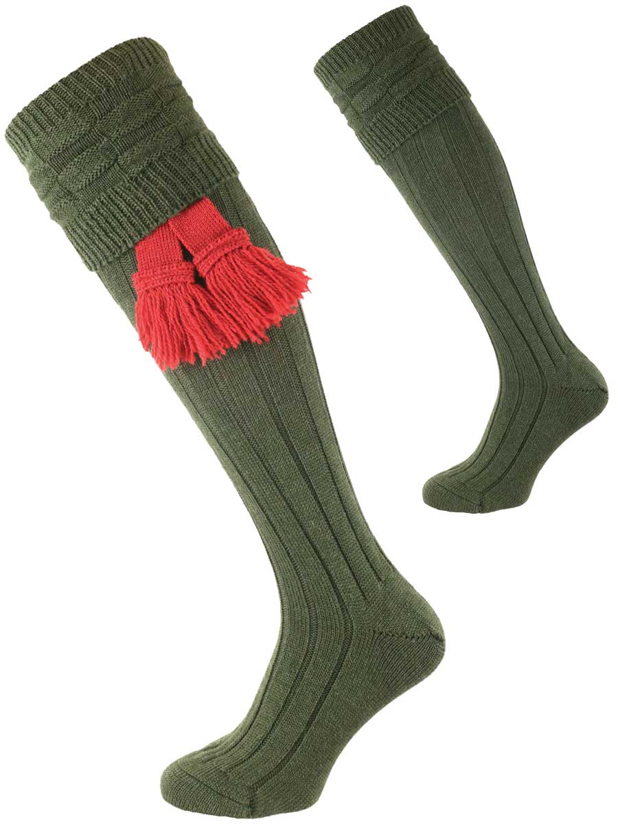 The Portland Shooting Sock, Olive