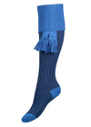 The Lady Lomond Shooting Sock, Kensington Blue & Azure