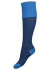 The Lady Lomond Shooting Sock, Kensington Blue & Azure