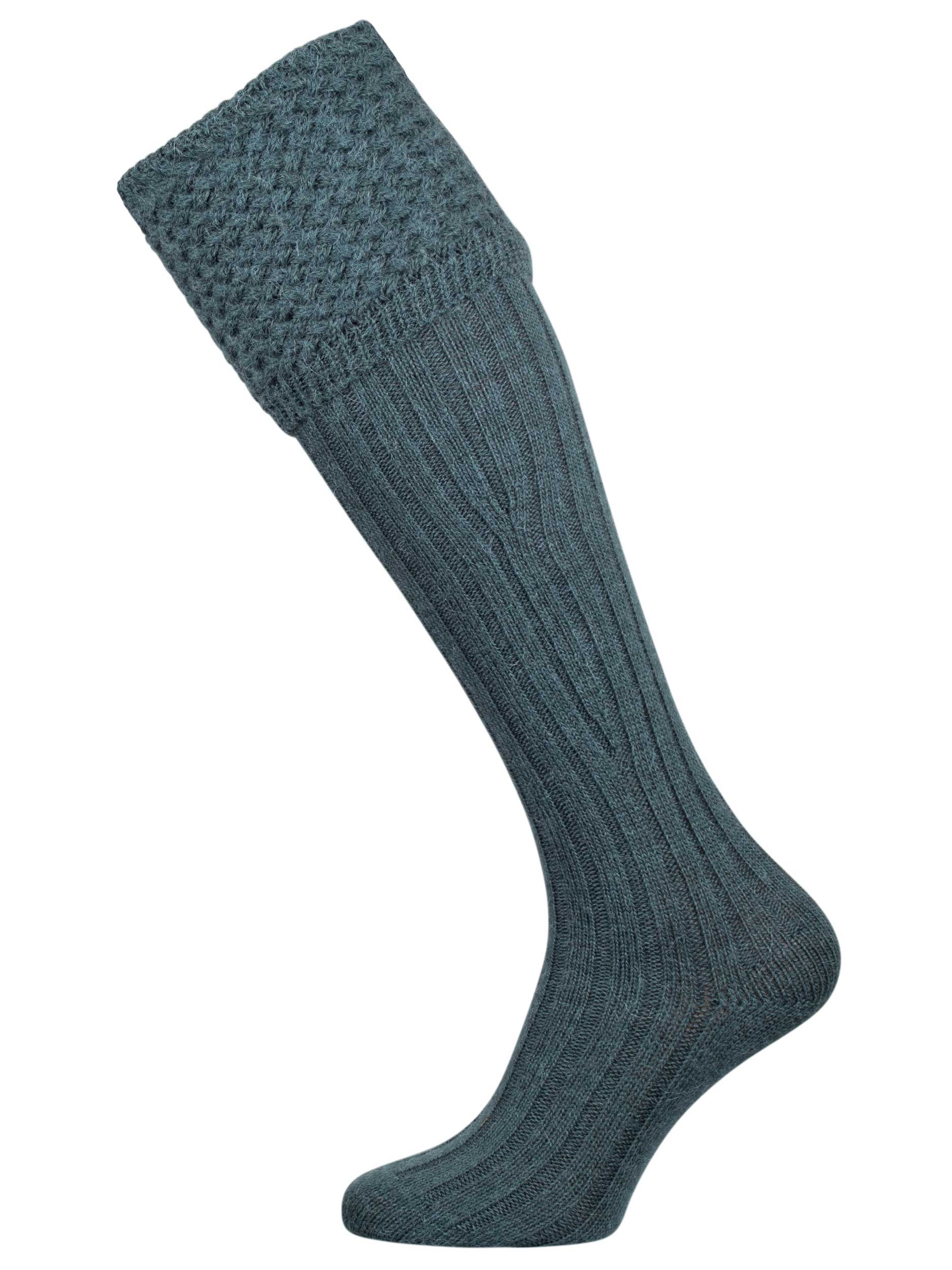 The King Alpaca Blend Shooting Sock, Mallard